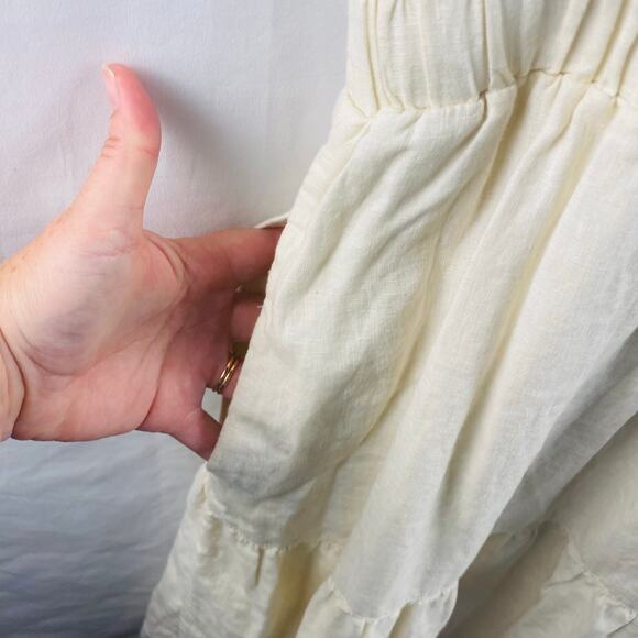 Everlane Cream Midi Dress - Picture 10 of 12